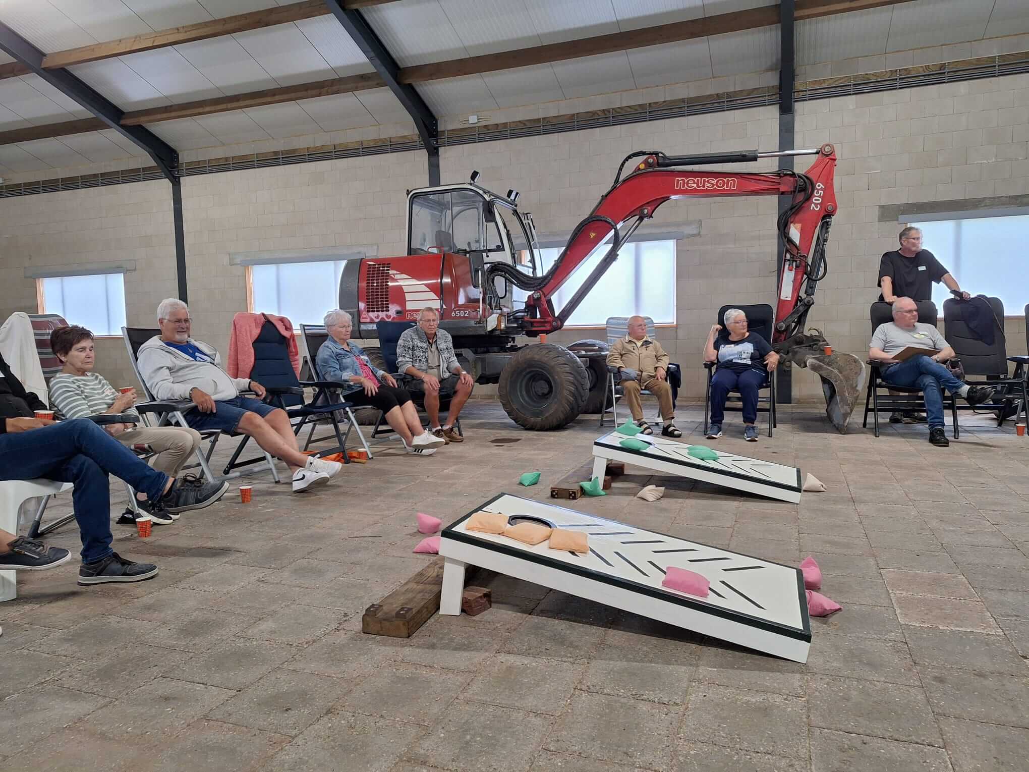 cornhole bij camping vossenveld